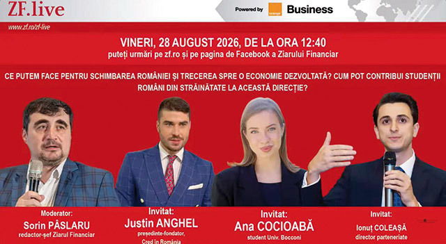 ZF Live. Asociaţia Cred în România: Avem cea mai mare...