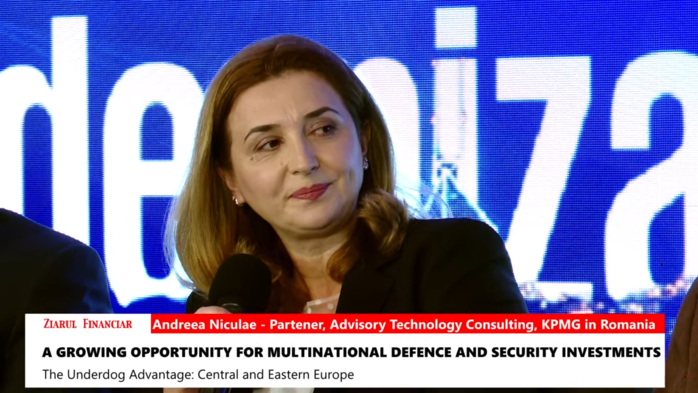 Andreea Niculae, Partner, Advisory Technology Consulting, KPMG în Romania: „Nu trebuie să privim securitatea ca pe o constrângere, ci mai degrabă ca pe un accelerator, astfel încât să putem livra competenţe digitale rapide, dar mai ales sigure”
