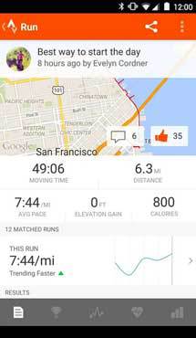 Aplicaţia săptămânii: Strava Running and Cycling GPS