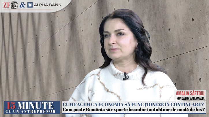 ZF 15 minute cu un antreprenor. Amalia Săftoiu, fondatoarea businessului de modă Ami Amalia: Am putea produce de trei ori mai mult decât în prezent, însă lipsa oamenilor ne împiedică