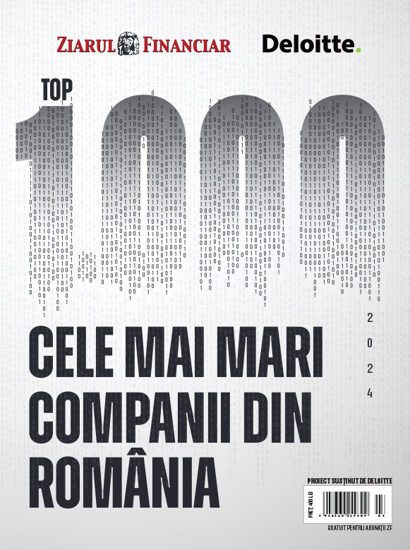 Anuarul ZF Top 1.000 cele mai mari companii din România apare astăzi, 20 martie. Primele 1.000 de companii din România au afaceri de 250 mld. euro, 48% din total