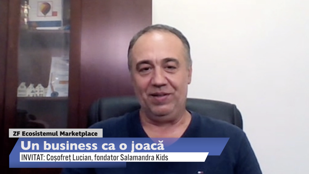 Lucian Coşofreţ, fondatorul magazinului de jucării Salamandra Kids: „În weekendul de Black Friday, vindem cât în trei luni obişnuite”