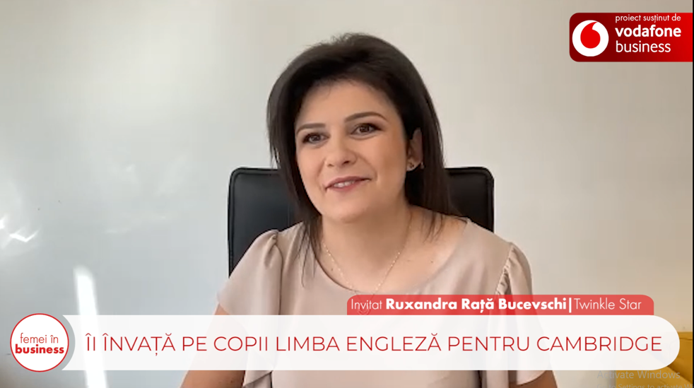Proiect ZF/Vodafone. Femei în business. Ruxandra Raţă-Bucevschi, fondatoare, Twinkle Star: Principala provocare a industriei în care activez este menţinerea unui standard de calitate