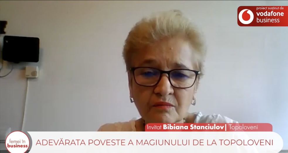 Proiect ZF/Vodafone Femei în Business. Bibiana Stanciulov, fondatoarea Sonimpex Topoloveni: Îmi doresc să fac la Topoloveni o centrală cu peleţi în care baza să fie sâmburii de fructe