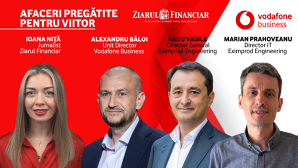 Radu Vasile şi Marian Prahoveanu, grupul Eximprod - furnizor local de echipamente şi soluţii pentru infrastructura energetică: Am trecut de la întrebarea dacă avem back-up la un plan de continuitate. Ţinem serverul de rezervă al unei aplicaţii critice în centrul de date Vodafone, iar soluţia funcţionează fără întreruperi