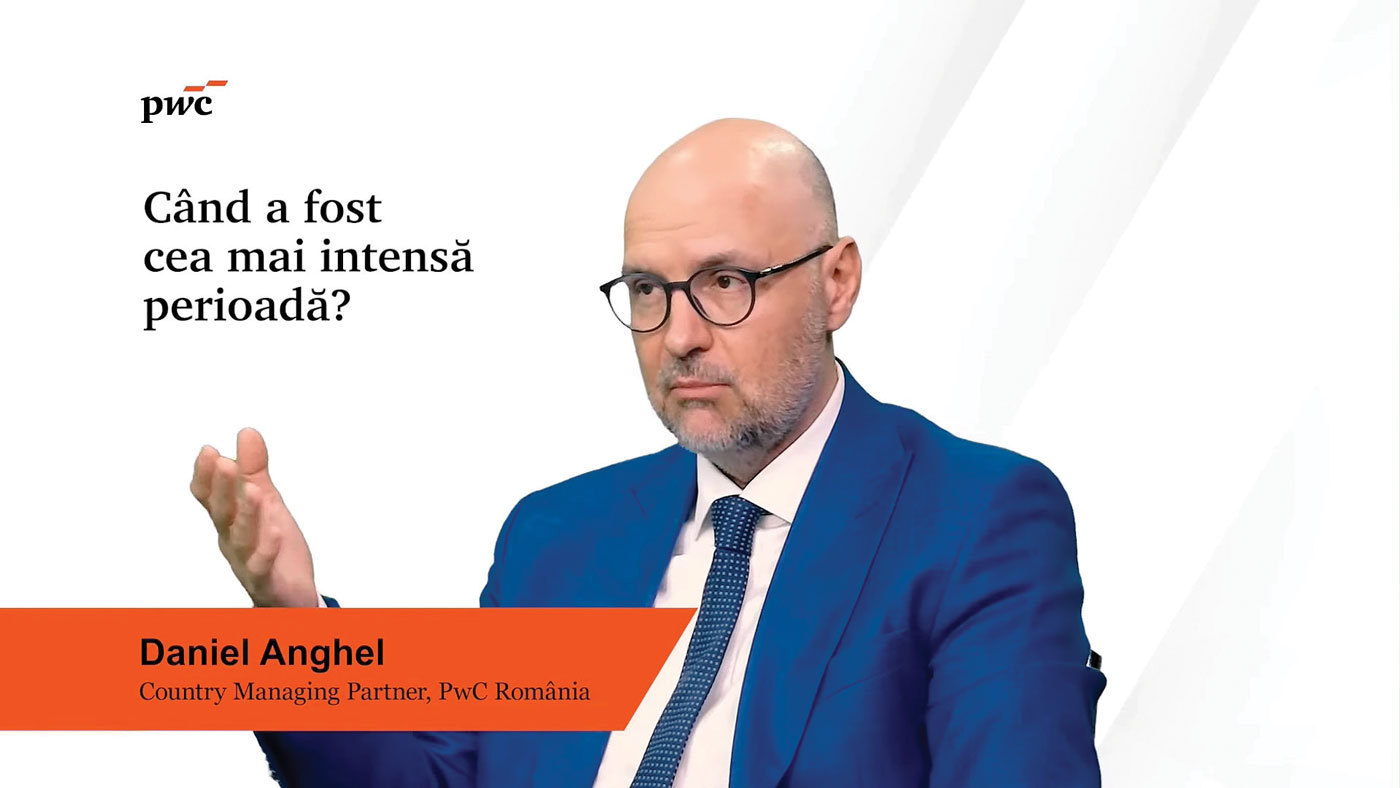 PwC marchează 35 de ani pe piața din România cu Daniel Anghel ca country manager