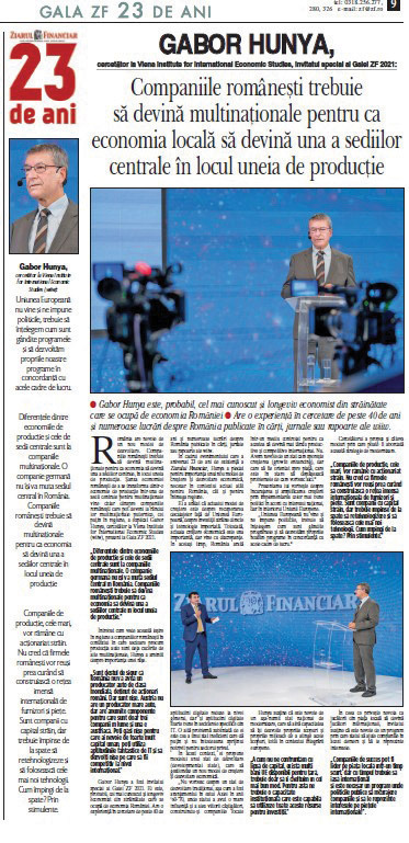 Urmează Gala ZF 2026, luni, 23 noiembrie. Cine au fost invitaţii speciali ai galelor ZF de până acum? Anul acesta, pe scenă va urca Johan Norberg
