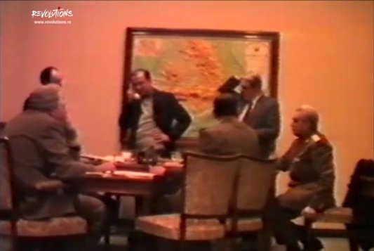 EXCLUSIV. Imagini video în premieră din momentul constituirii Consiliului Frontului Salvării Naţionale, în 22 decembrie 1989