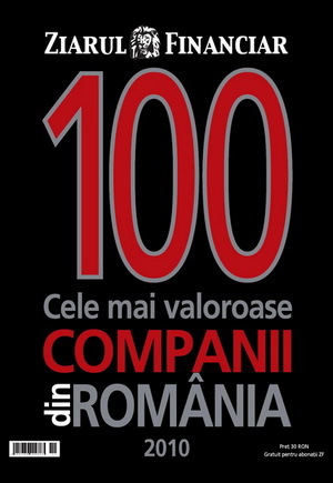 ZIARUL FINANCIAR lansează Top 100 cele mai valoroase companii din România