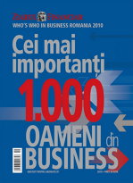 ZIARUL FINANCIAR prezintă „Cei mai importanţi 1.000 oameni din business” în 2010