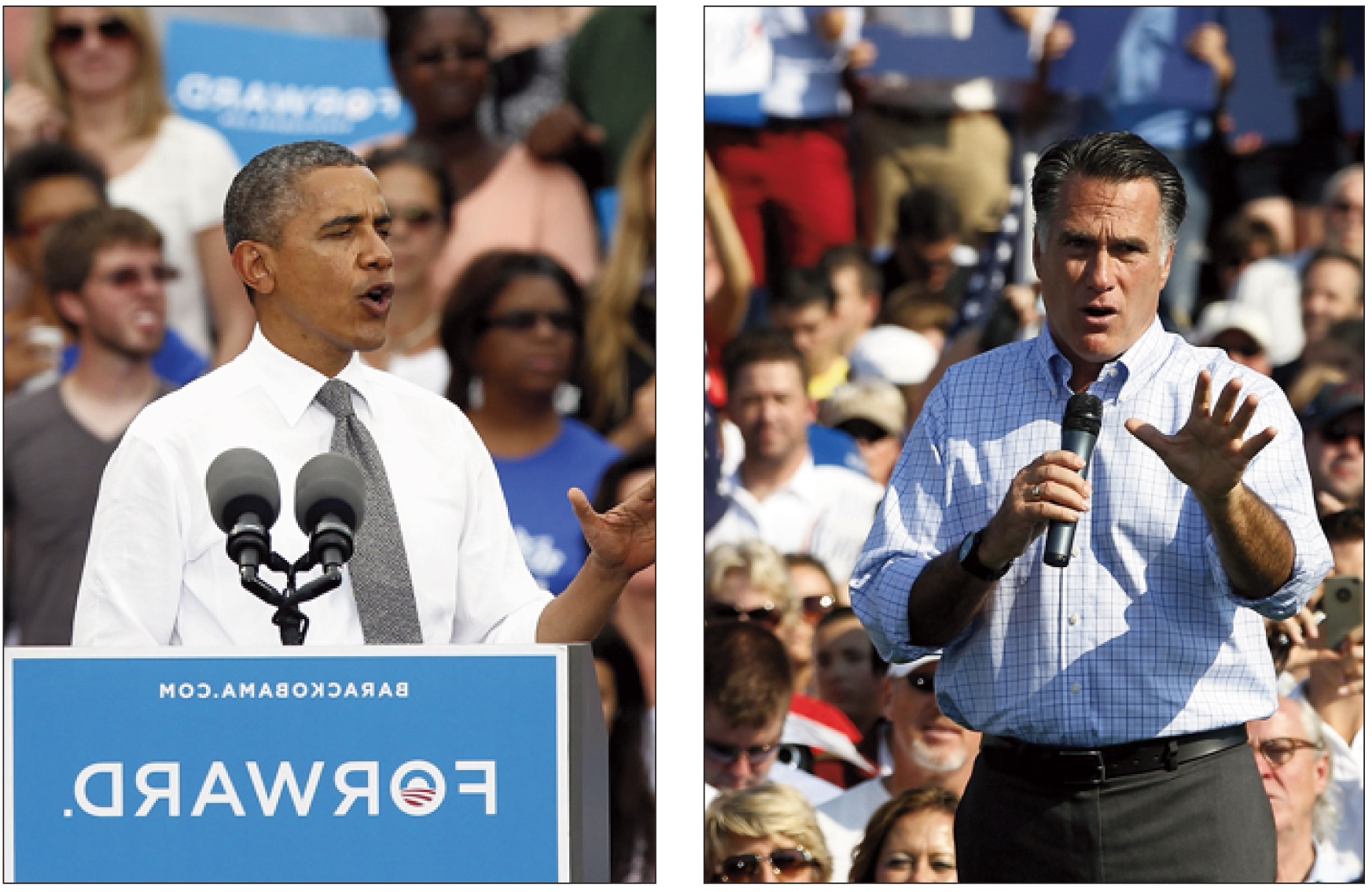 Obama vs. Romney, cea mai scumpă campanie prezidenţială din istoria SUA. Cei doi candidaţi vor strânge de la suporteri 2 mld. dolari până la alegeri