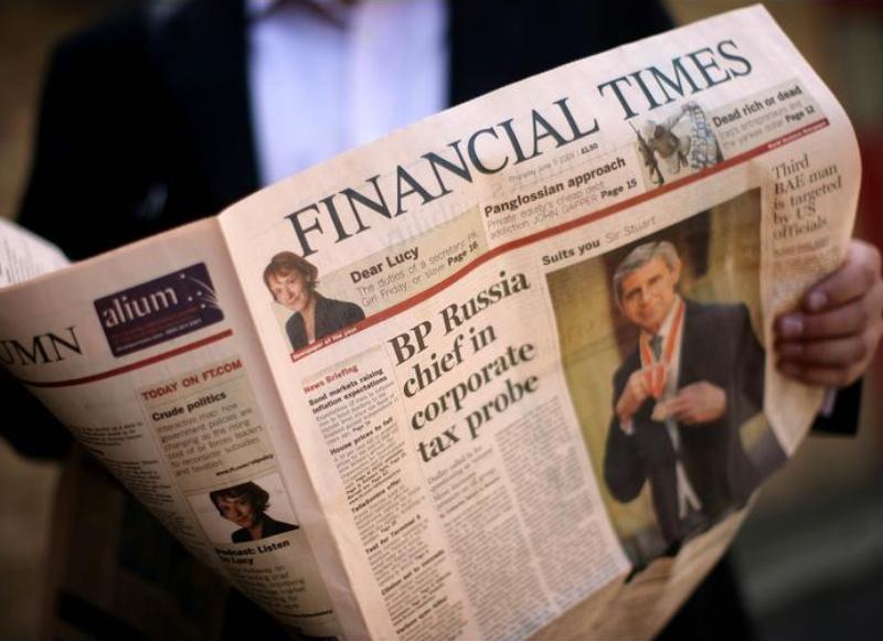 Top trei subiecte în Financial Times de astăzi
