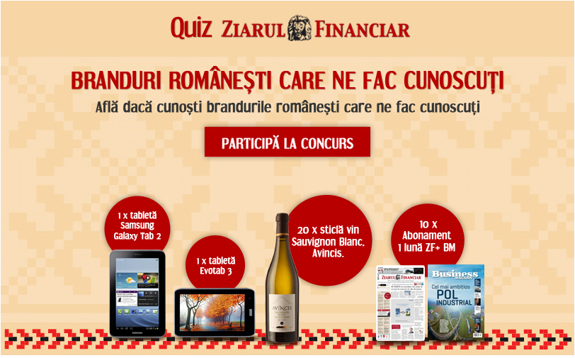 Quiz Ziarul Financiar: testează-ţi cunoştinţele despre brandurile româneşti