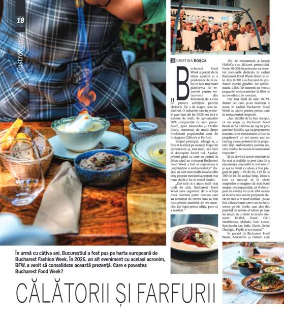 Călătorii şi farfurii. Cum a fost pus Bucureştiul pe harta europeană culinară de Bucharest Food Week? 