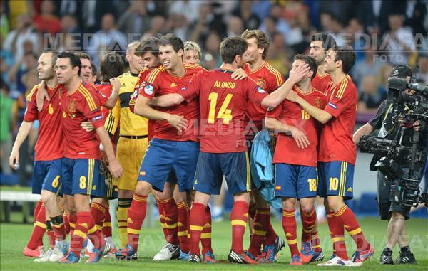 Finala Euro 2012: Spania a bătut Italia la cea mai mare diferenţă de scor din istoria finalelor CE