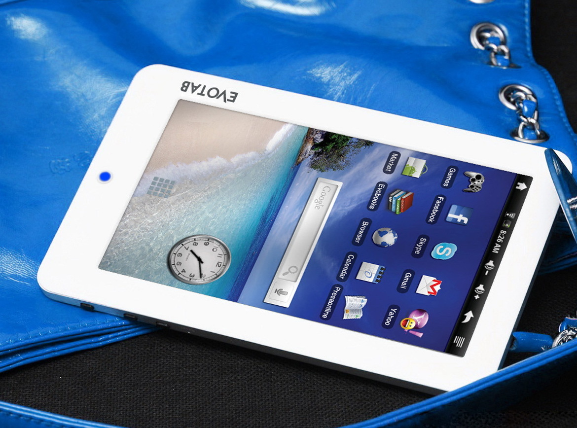 Românii de la Televoice lansează tableta EvoTab cu ecran de 7 inci şi Android - galerie FOTO