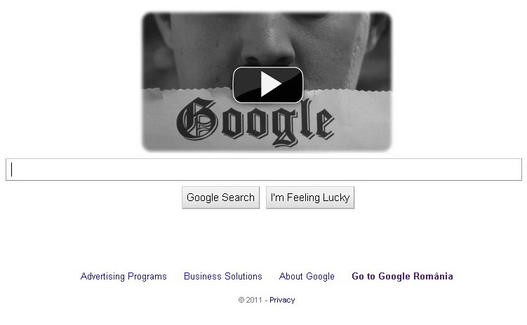 Google îl omagiază pe Charlie Chaplin într-un mod inedit