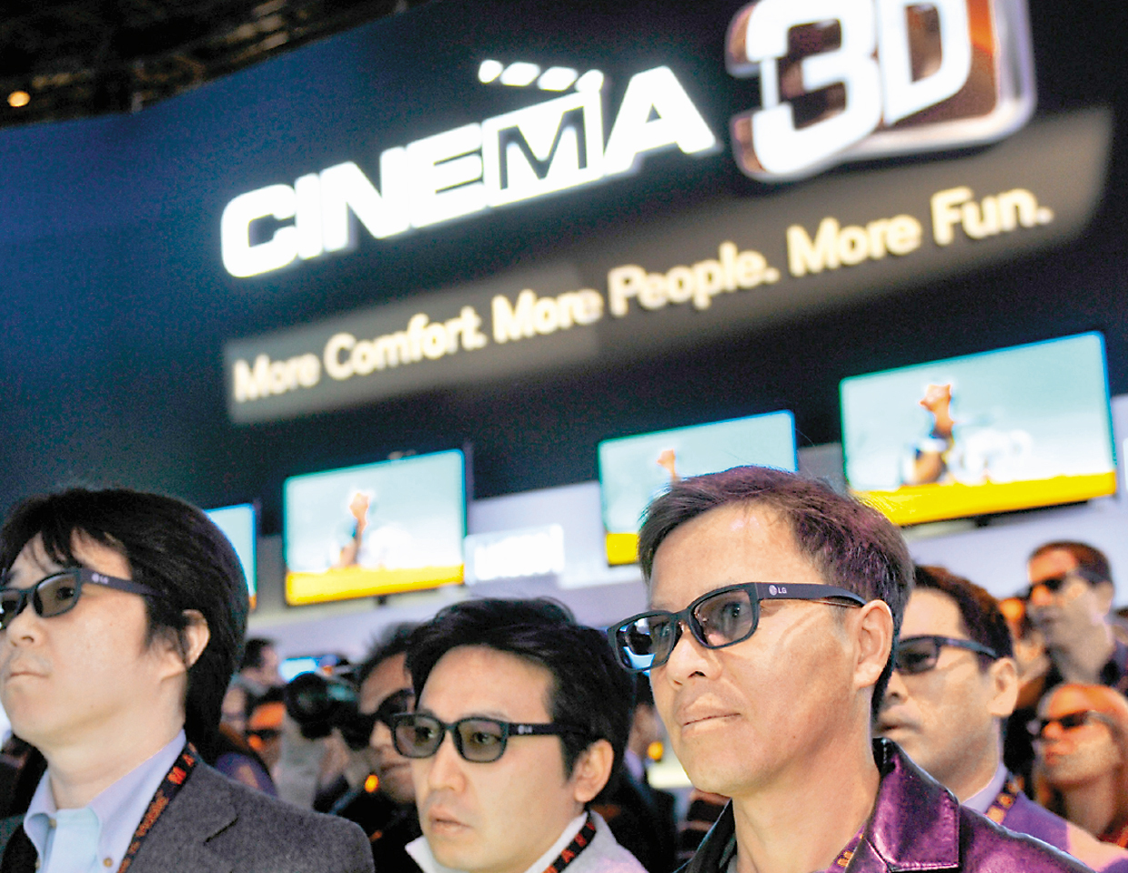 LG aşteaptă o cotă de 50% din piaţa de televizoare 3D