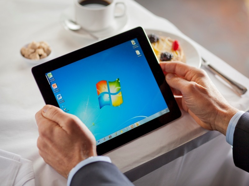 Windows 7 pentru tabletele iPad? Acum este posibil
