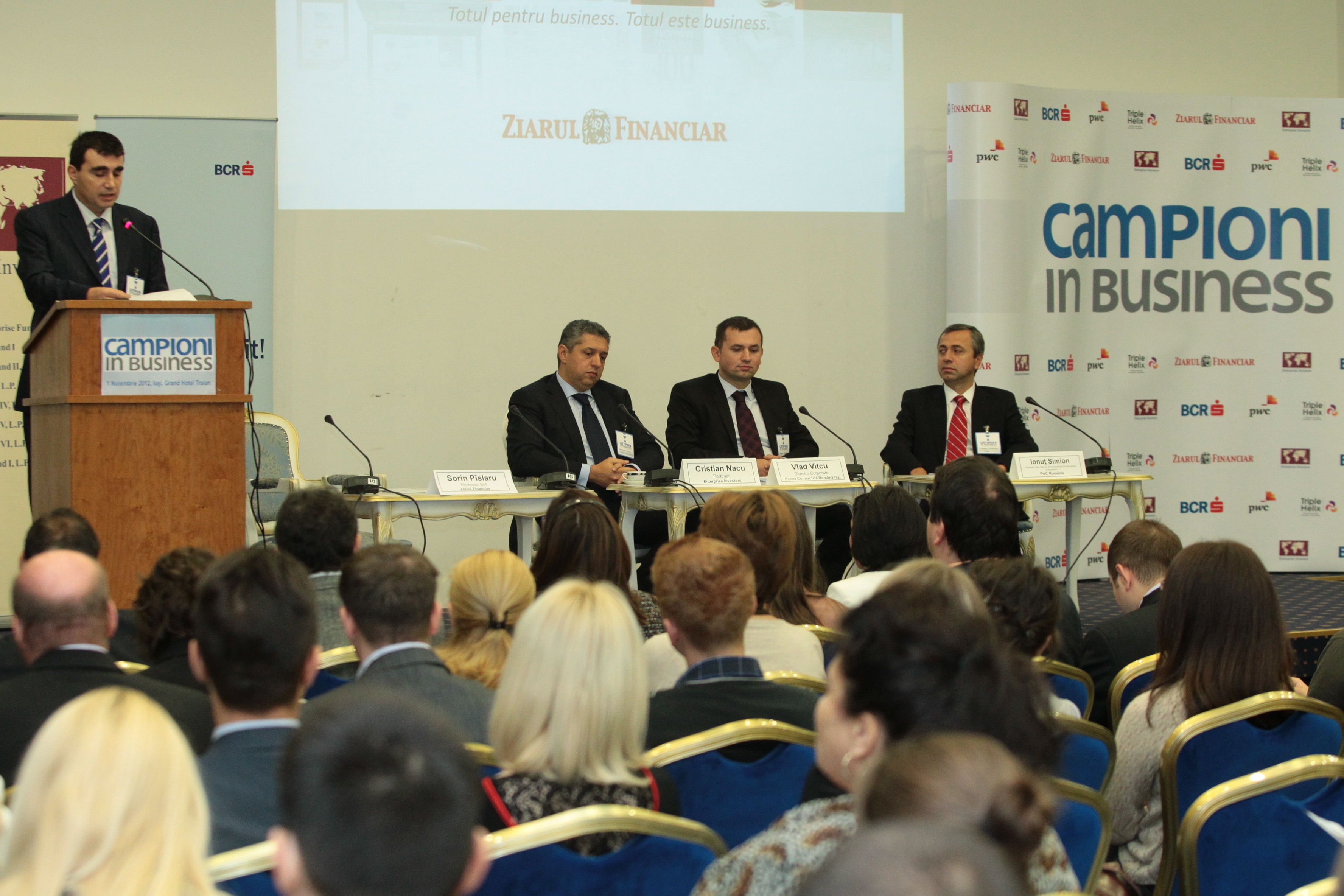 Zece firme din Moldova au fost premiate în cadrul evenimentului "Campioni în Business"