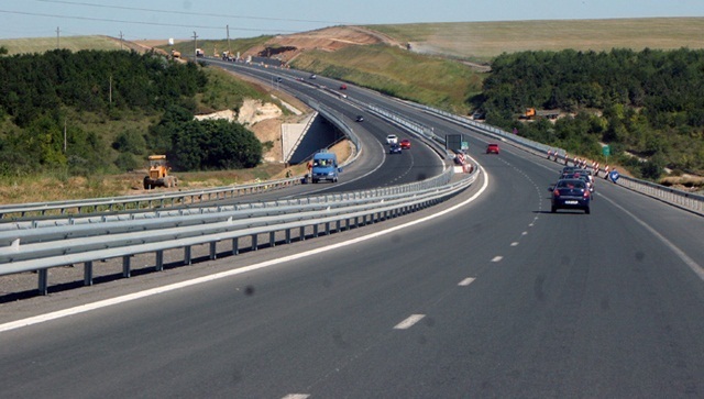 Lungimea tronsoanelor de autostradă pe care se circulă în prezent în România