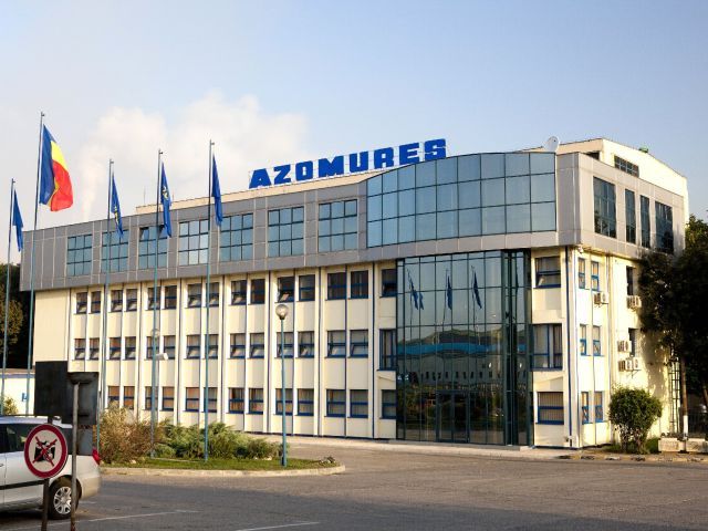 Fabrica de producere uree a combinatului de îngrăşăminte chimice Azomureş din Târgu Mureş va fi modernizată printr-o investiţie de 75 mil. euro de către o firmă cehă