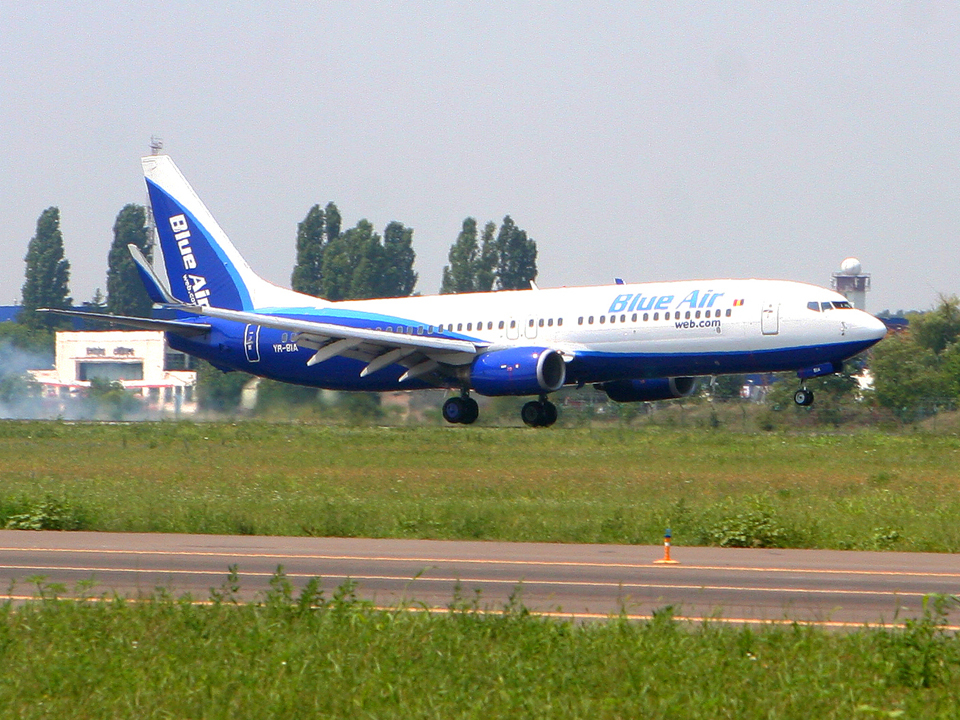 DHL a cerut insolvenţa companiei aeriene Blue Air