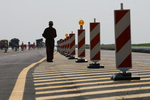 Lucrările la autostrada Deva - Orăştie, oprite de Protecţia Mediului