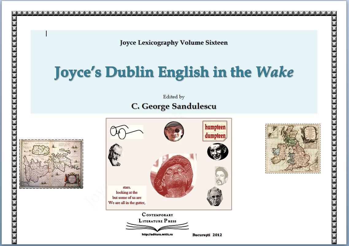 James Joyce Lexicography - volumul 16/ de C. George Sandulescu
