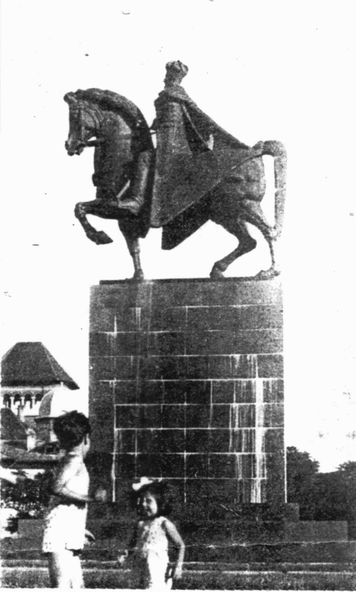 Statuia ecvestră a Regelui Ferdinand/ de Emanuel Bădescu