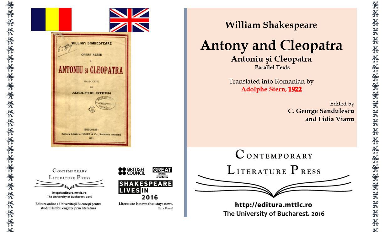 Shakespeare în traducerea lui Adolphe Stern/ de C. George Sandulescu şi Lidia Vianu