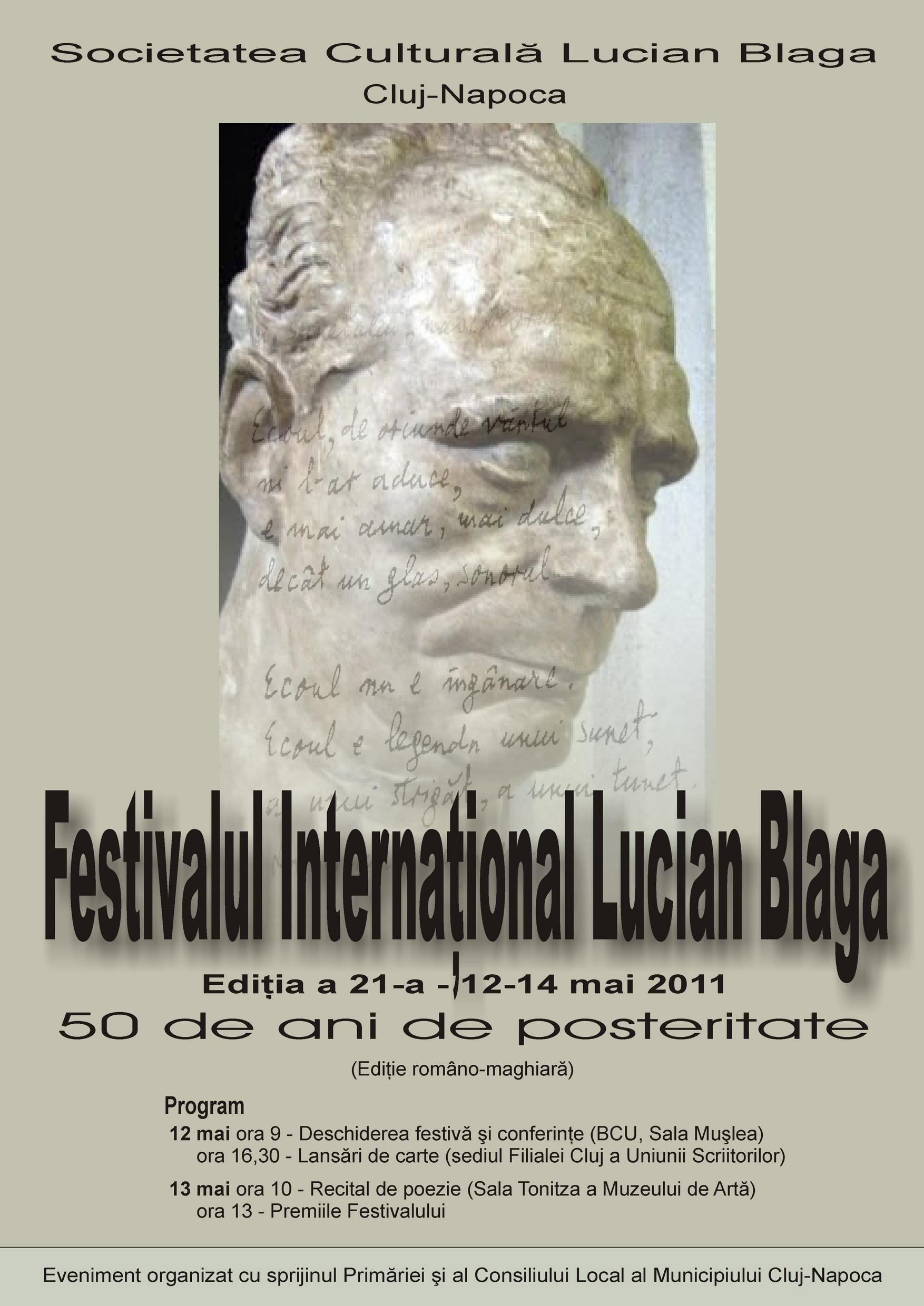 Festivalul Blaga la Cluj-Napoca/ de Radu Constantinescu
