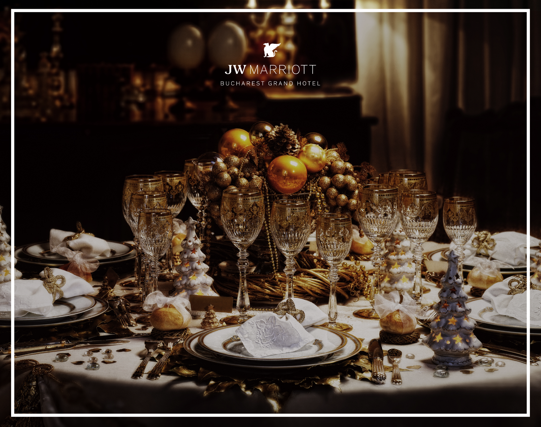 Brunch & Cină de Crăciun – un festin regal la JW Marriott Bucharest Grand Hotel