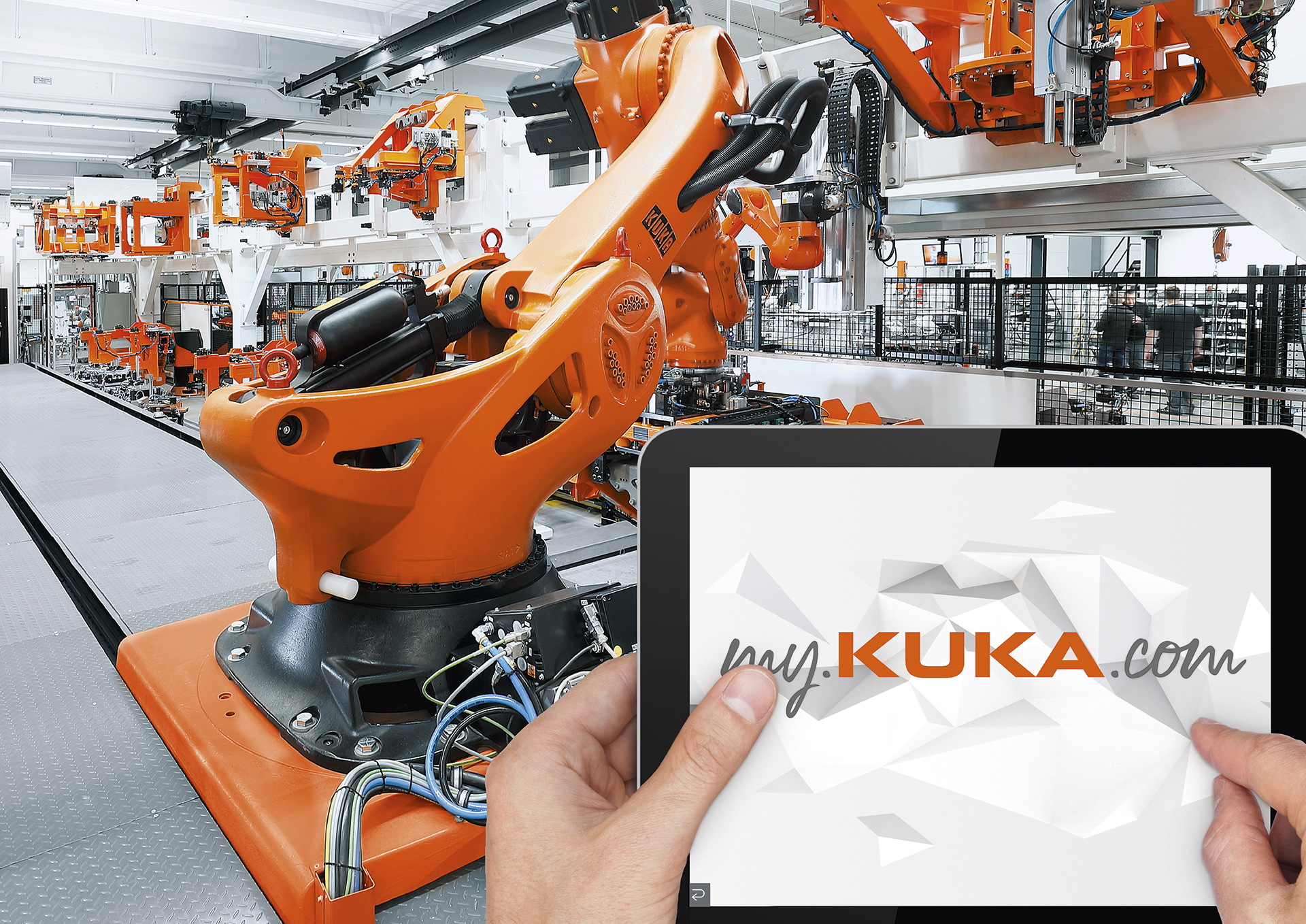 Platforma my.KUKA – acces 24/7 la informaţii despre produsele şi serviciile oferite de KUKA 