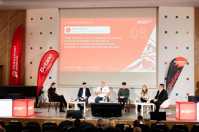 PARASPORT FORUM, iniţiativa naţională susţinută de Betano pentru dezvoltarea bazei de antrenori din sportul paralimpic