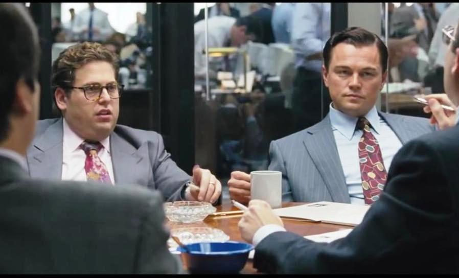 Aţi observat cravatele din filmul "Lupul de pe Wall Street"?